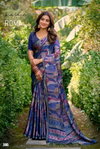 Roma Vol 3 By Kashvi Black Cadbury Silk Daily Wear Saree Wholesale Online